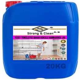 Strong&Clean Konsantre 1/60 Bahar Kokulu 20 kg Yüzey Temizleyici