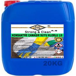 Strong&Clean Konsantre 1/8 20 kg Çamaşır Suyu