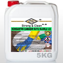 Strong&Clean Konsantre 1/8 5 kg Çamaşır Suyu