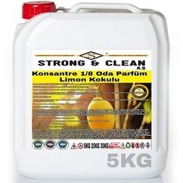 Strong&Clean Konsantre 1/8 Limon Kokusu 5 kg Oda Parfümü