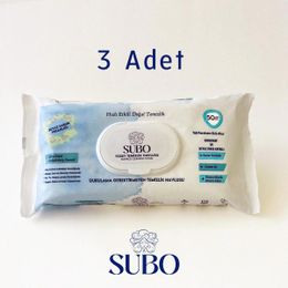 Subo 3x50'li Beyaz Sabun Ferahlığı Yüzey Temizlik Havlusu