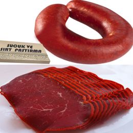 Sucuk Lokum Afyon 500 gr Dana Eti Sucuk + 250 gr Kontrafile Pastırma