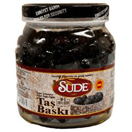 Sude 900 gr 261-320 Taşbaskı Siyah Zeytin