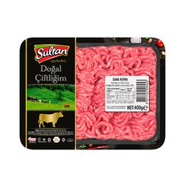 Sultan 400 gr %20 Yağlı Dana Kıyma