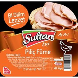 Sultan 50 gr Piliç Füme Et