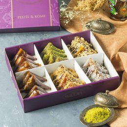 Sultan Pestil 1 kg Karışık Muska Paketi