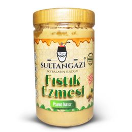 Sultangazi 600 gr Şekersiz Katkısız Fıstık Ezmesi