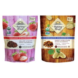 Sunny Fruit Organik Kuru Çilek 100 gr + Kuru Dut 150 gr