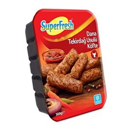 Superfresh 300 gr Dana Tekirdağ Usulü Köfte