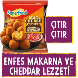 SuperFresh 300 gr Dondurulmuş Mac&Cheese