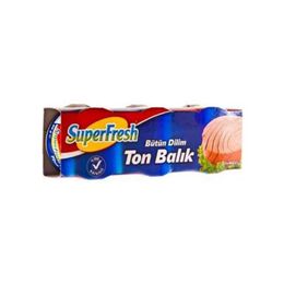 Superfresh 3x80 gr Ton Balığı Bütün Dilim