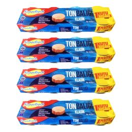SüperFresh 4 Paket 4x75 gr Klasik Ton Balığı