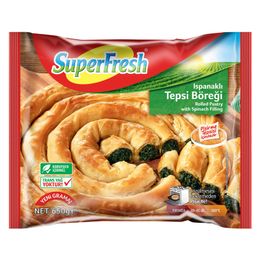 SuperFresh 400 gr Ispanaklı Nohutlu Gül Böreği