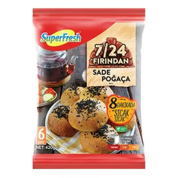 SuperFresh 420 gr Fırından Sade Poğaça