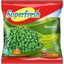 SuperFresh 450 gr Dondurulmuş Bezelye