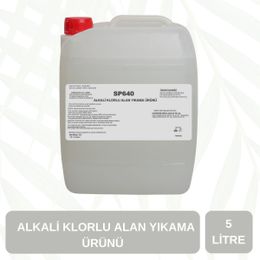 Supta 5 lt Profesyonel Alkali Klorlu Köpüklü Alan Yıkama Maddesi