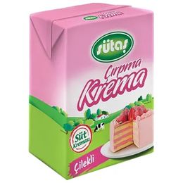Sütaş 1/5 200 ml Çilekli Krema