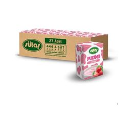 Sütaş 27x200 gr Çilekli Puding