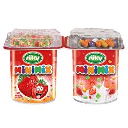 Sütaş 2x90 gr Çilekli Minimix