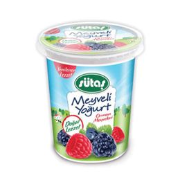 Sütaş Meyveli 500 gr Orman Meyveli Yoğurt