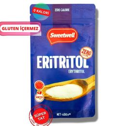 Sweetwell Eritritol 400 gr Doğal Toz Tatlandırıcı