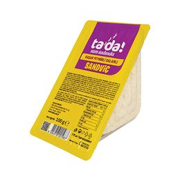 Tada 100 gr Kaşar Peynirli Salamlı Mini Üçgen Sandviç