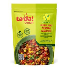 Tada 250 gr Vegan Mısırlı Acılı Meksika Fasulyesi