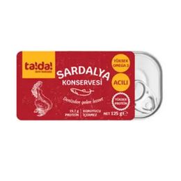 Tada 2x125 gr Acılı Sardalya Konservesi