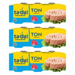 Tada 3 Adet 3x75 gr Ayçiçek Yağlı Ton Balığı