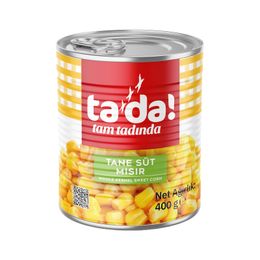 Ta!da! 400 gr Tane Süt Mısır Konservesi