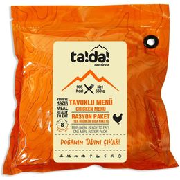 Tada 550 gr Outdoor Tek Öğünlük Tavuklu Menü Gıda Paketi