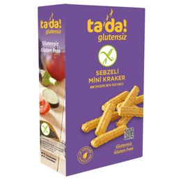 Tada Glutensiz 85 gr Sebzeli Mini Kraker