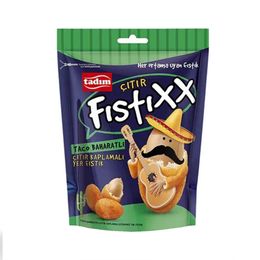Tadım Fıstıxx 140 gr Taco Baharatlı Çıtır Kaplamalı Yer Fıstığı
