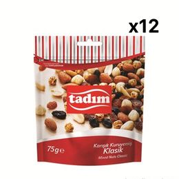 Tadım Klasik 12 x 75 gr Karışık Kuruyemiş
