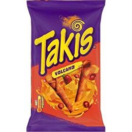 Takis 100 gr Volcano Peynir ve Acı Biber Çeşnili Mısır Cipsi