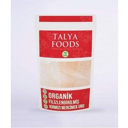 Talya Foods 500 gr Organik Filizlendirilmiş Kırmızı Mercimek Unu