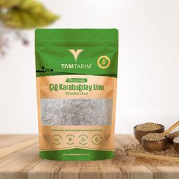Tam Tarım 1000 gr Glutensiz Yerli Çiğ Karabuğday Unu