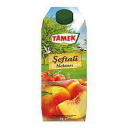 Tamek 1 lt Şeftali Meyve Nektarı