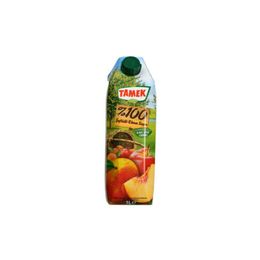 Tamek %100 1 lt Şeftali Elma Meyve Suyu