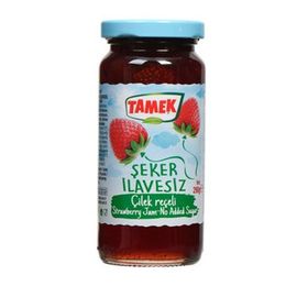 Tamek 290 gr Şeker İlavesiz Çilek Reçeli