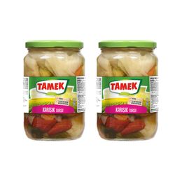 Tamek 2x680 gr Karışık Turşu