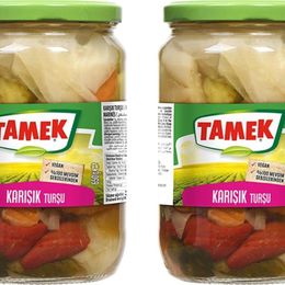 Tamek 2x680 gr Karışık Turşu