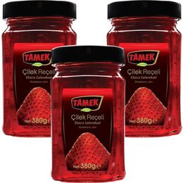 Tamek 3x380 gr Çilek Reçeli