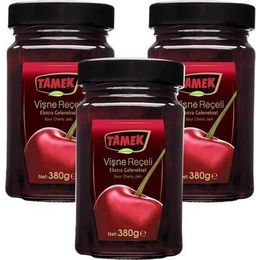 Tamek 3x380 gr Vişne Reçeli