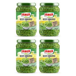 Tamek 4x670 gr Bezelye Konserve
