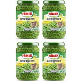 Tamek 4x670 gr Bezelye Konserve