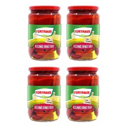 Tamek 4x670 gr Türtamek Közlenmiş Biber