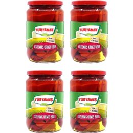 Tamek 4x670 gr Türtamek Közlenmiş Biber