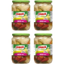 Tamek 4x680 gr Karışık Turşu