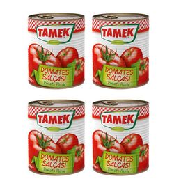 Tamek 4x830 gr Domates Salçası